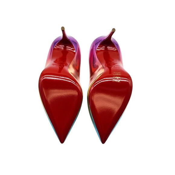 Christian Louboutin Hot Chick Metallic Leather Pumps EU 38.5 US 8.5 - NWB - Picture 6 of 10